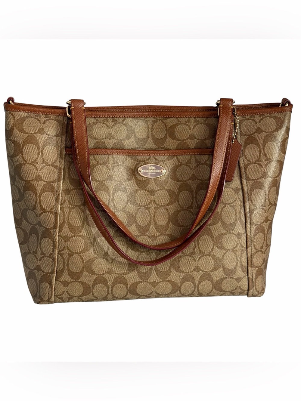 Coach Peyton Signature Pocket Tote bag